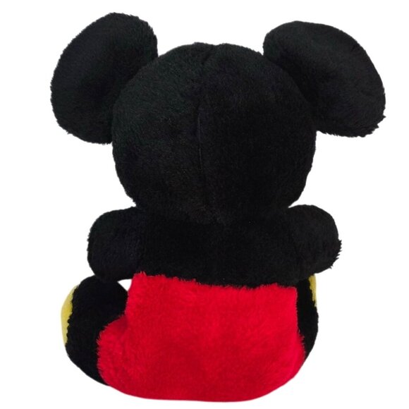 Vintage Walt Disney Mickey Mouse Plush Stuffed Animal Handmade 9.5" Sitting - Picture 2 of 6